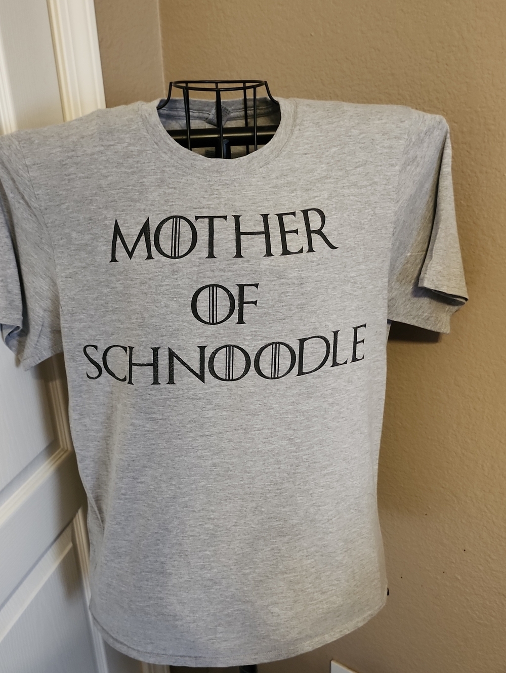 Gildan Grey 'Mother of Schnoodle' Short Sleeve Tee